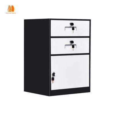 High Quality Color Customized Steel 3 Drawer Large Storage