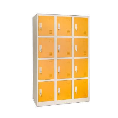 Used Stadium Kd Structure Colourful 4 Tier Doors Steel Metal Locker
