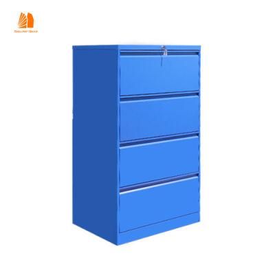Office Furniture/School/Hospital/ Colorful Steel 4 Drawer File Cabinet Large Storage