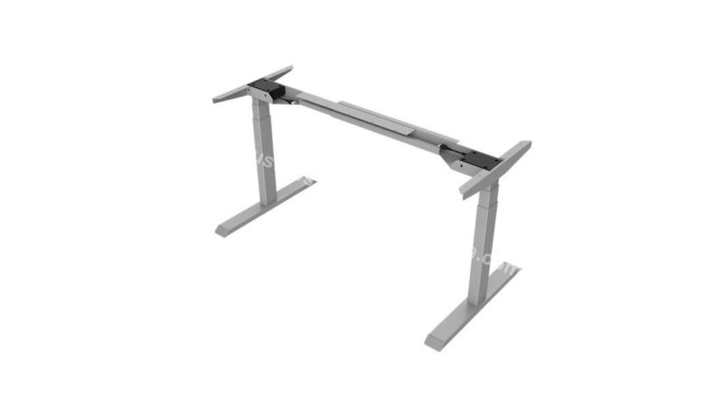 Dual Motors 600-1250mm Electric Height Adjustable Sit Standing up Desk