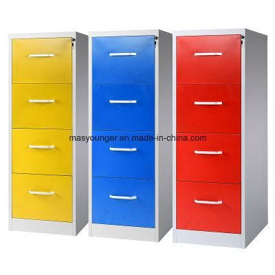 Home and Office Use 4 Drawer Vertical Storage Metal Filing Cabinet