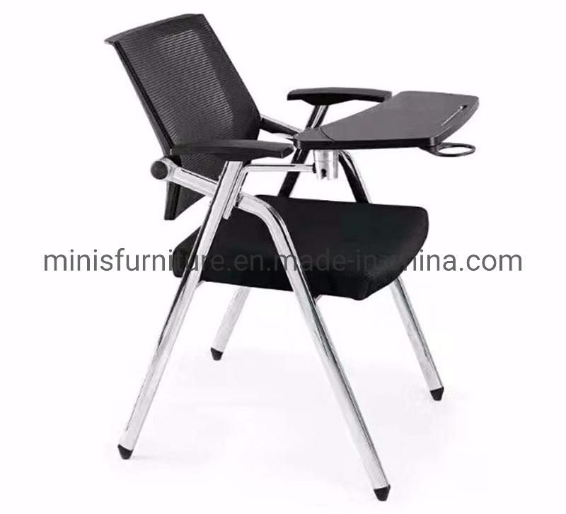 (M-OC263) Modern Furniture Mesh Fabric Folding Training Chair with Wheels