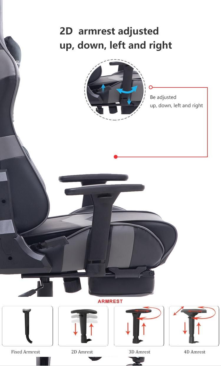 High Back Ergonomic Office Manager Boss Staff Computer Conference PU Leather Gaming Chair