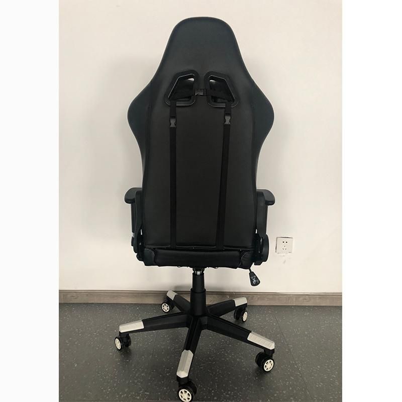 Modern Cheap Black and Red PU Computer Racing Gaming Chair