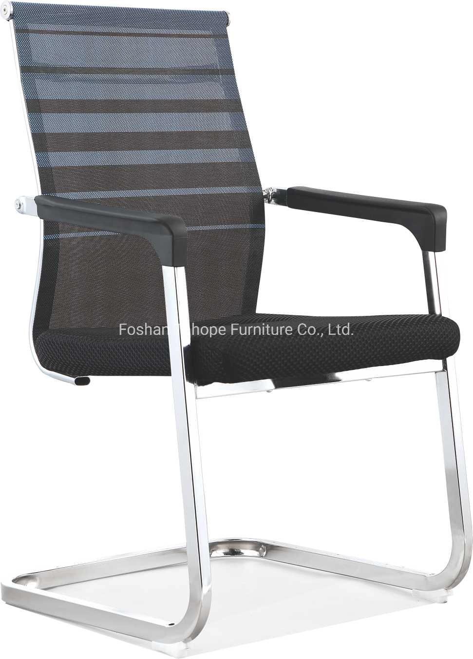 Promotion Durable Audience Conference Saloon Executive Office Metal Frame Chair
