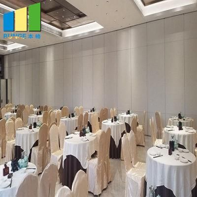 Collapsiable Movable Wooden Folding Partition Walls for Function Hall