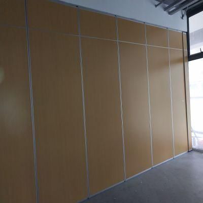 Melamine Finish Operable Office Partition Wall / Sliding Folding Partitions