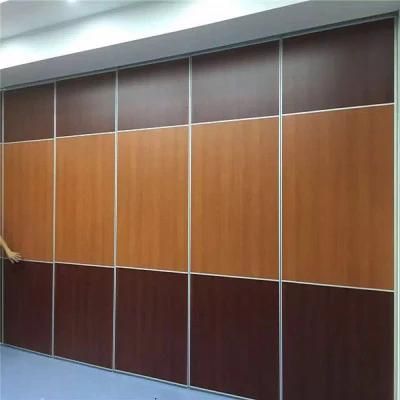 Melamine Surface Acoustic Partition Wall, Banquet Hall Removable Sliding Folding Partitions