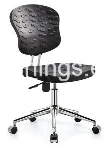 Plastic Back Metal Leg Training Chair