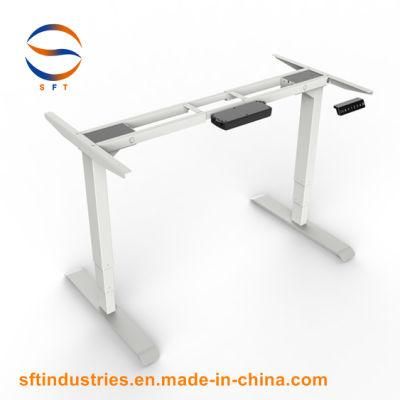 Dual Motors Electronic Height Adjustable Sit to Standing up Table