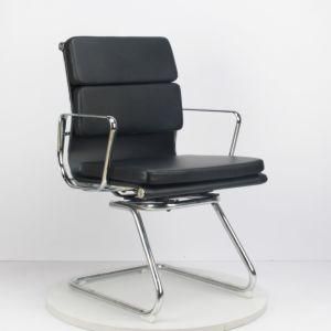 High Middle Back Eames MID-Shift Leather Office Chair