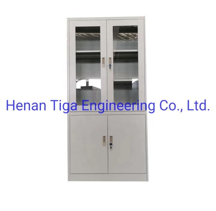 Metal Furniture Equipment File Cupboard Knocked Down Steel Storage Cabinet