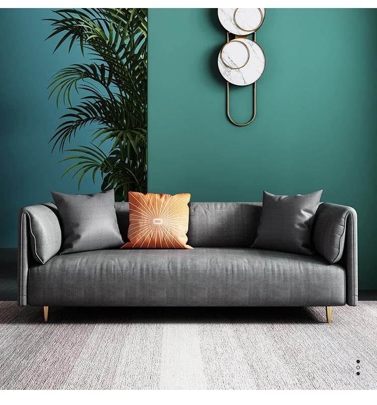 Retro Green fabric Furniture Sofa Reception Couch Benches