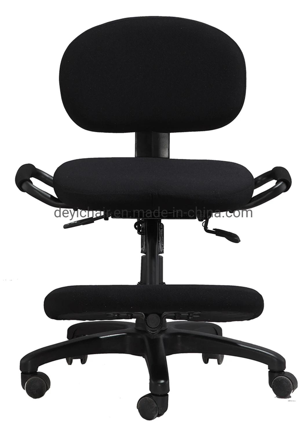Simple Tilting Mechanism with Seat Slider PU Armrest Nylon Base Office Chair
