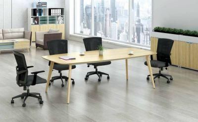 Wholesale White Oak Wooden Banquet Commercial Meeting Conference Table