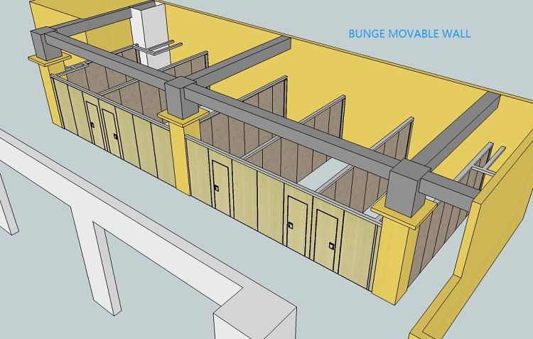 Movable Wall Dividers Aluminium Partitioning System Price Philippines