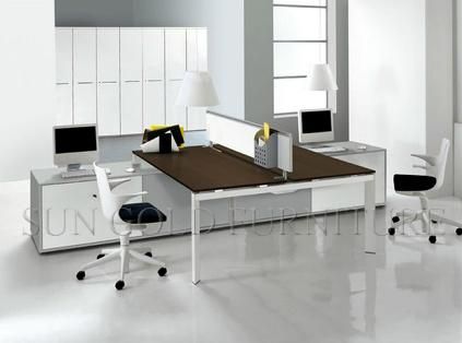 Office Layout Modern Two People Office Cubicle Workstation (SZ-WS173)