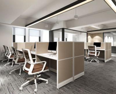 Modern Personal Office Furniture Low Price 4 Way 4 6 8 Person Modular Cubicle Workstation