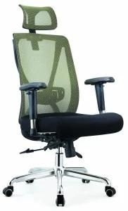 Luxury Senior Mesh Fabric Adjustable Handrest Swivel Multi-Functional Executive Chair