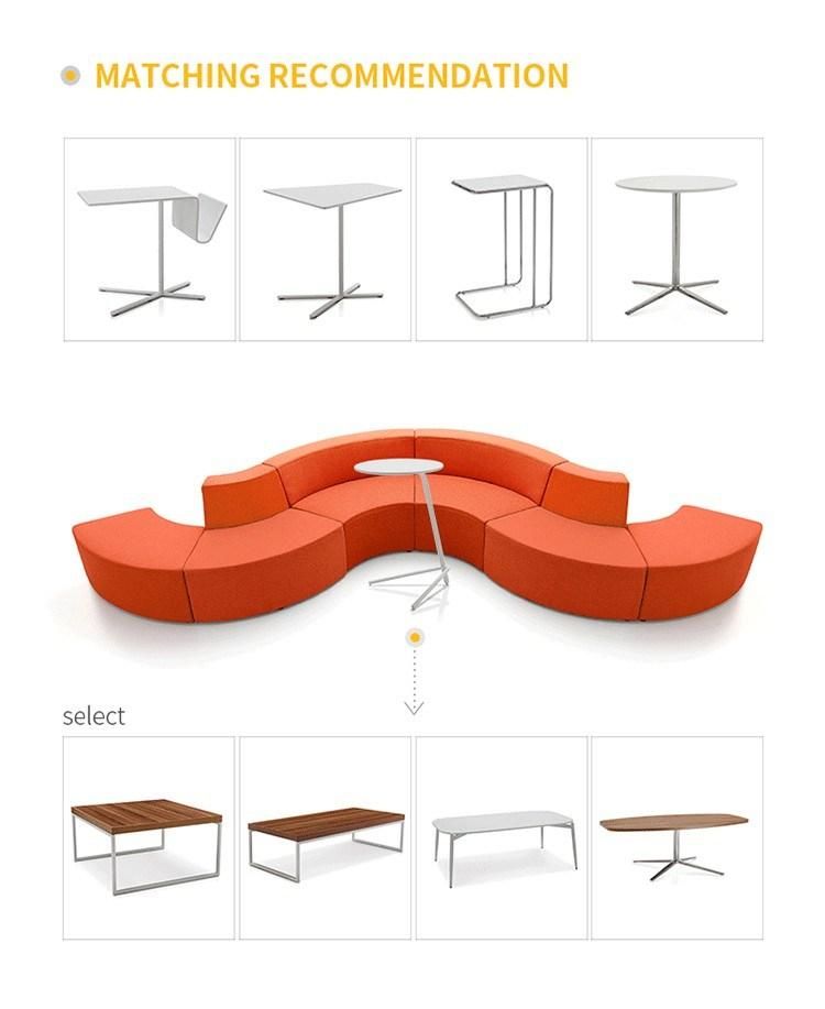 Public Open Area Office Sofa Seating Set