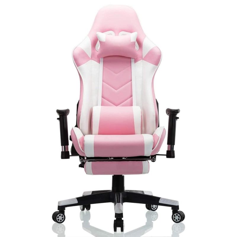 Gaming Chair Racing Office Computer Ergonomic Video Game Chair with Headrest and Lumbar Pillow