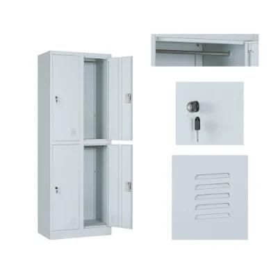 Steel Material Philippine Furniture 4 Compartment Locker