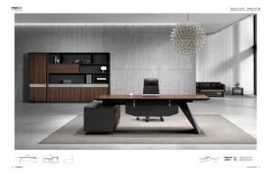Ekintop Luxury Wood Table Modular Office Furniture Modern CEO Executive Desk Import From China