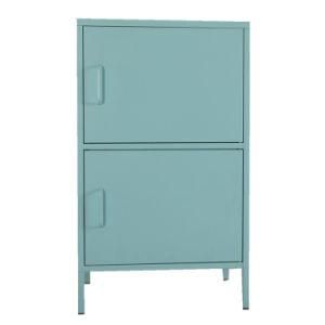 High Quality Cold Rolled Steel 2 Doors Factory Direct Sale Living Room Metal Storage Locker Cabinet