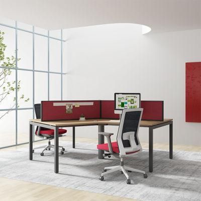 Chinese Furniture Modular Furniture Y Shape 120 Degree 3 Person Office Workstations