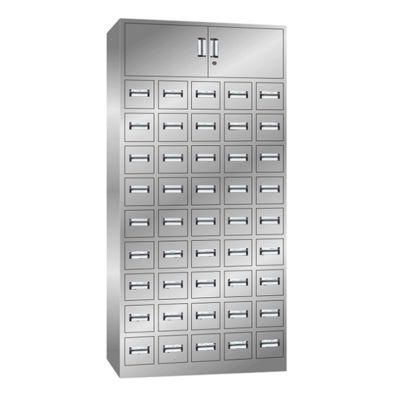 45 Drawers Stainless Steel Hospital Pharmacy Multi Drawers Drug Cabinet