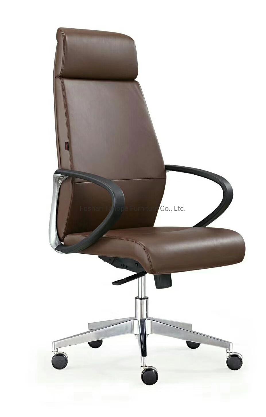 High Quality PU Leather Ergonomic Executive CEO Manager Computer Office Chair