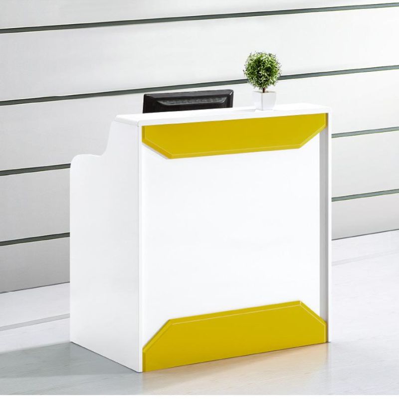 Hl-030 2021 Top Quality Mix Color Salon Reception Table Consult Table for Sale Cashier Desk Check-out Counter Checkstand