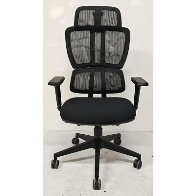 Nylon Back Frame Office Chair High Back Executive Mesh Chair with 3D Armrest