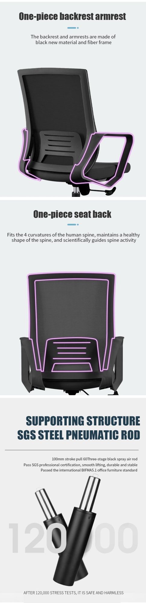 Wholesale Leisure Office Chair Meeting Fabric Chairs for Sale