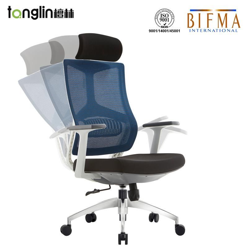 BIFMA Certificate Free Sample Modern Ergonomic Office Furniture Plastic Gaming Computer Home Work Station Mesh Swivel Soft Executive Chair Factory Best Price