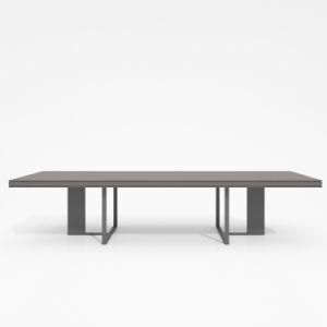 Veneer Executive Solid Oak Wood Furniture Standard Size Conference Table
