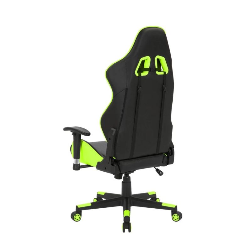 Supported Adjustable Armrest and Adjustable Height Swivel Gaming Chair