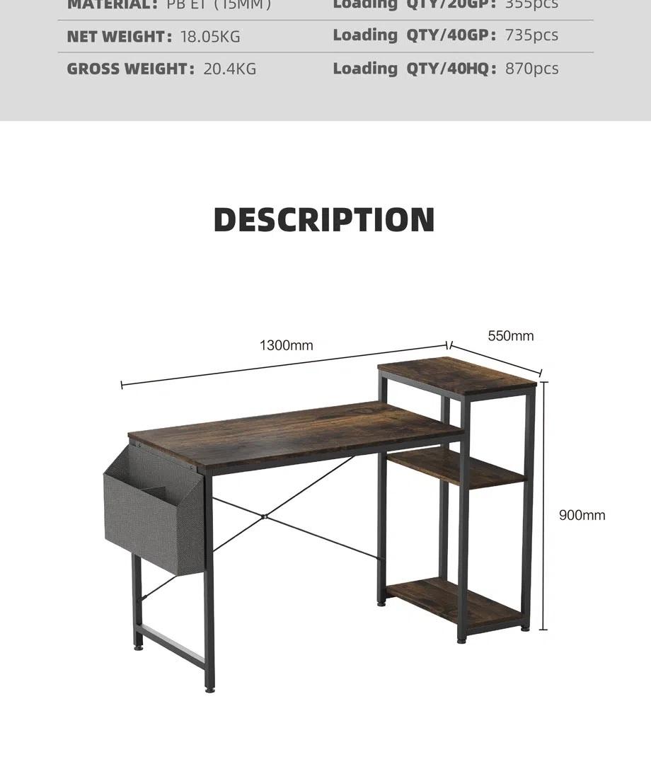 Modern Simple Style Laptop Table with Storage Bag