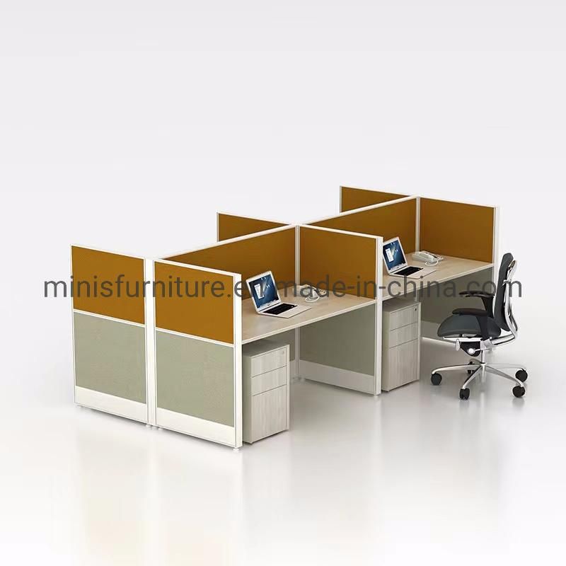 (MN-WS249) Office Partition Staff Workstation Modular Cubicle Desk