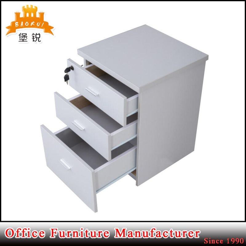 Steel 3 Drawer Mobile Filing Cabinet