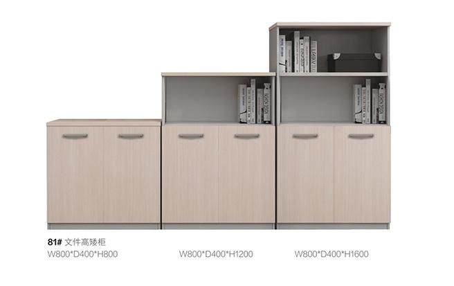 Aluminum Frame Modern Office Bookcase Hot Sale Melamine Filing Cabinet