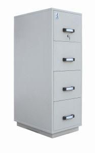 Fire Resistant Cabinet (FRD750-40) , 1 Hour JIS Standard Fire Proof Cabinet, 4 Drawers Vertical Filing Cabinets