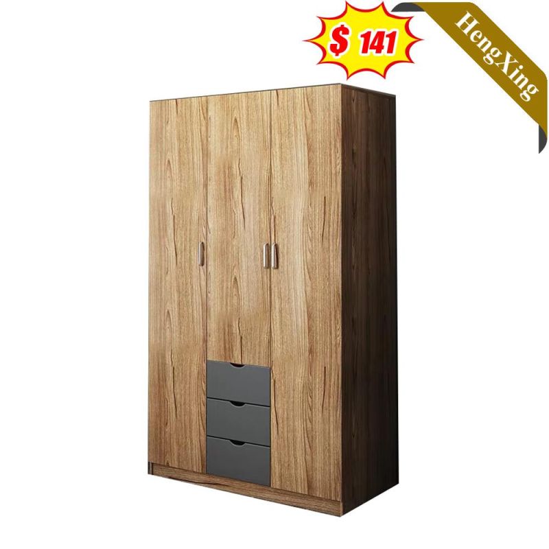 High Quality Modern Wooden Design Chinese Factory Wholesale Sliding Door Storage Bedroom Furniture Wardrobe