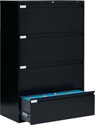 High Quality 4 Tier Lateral Metal Drawer Filing Cabinet
