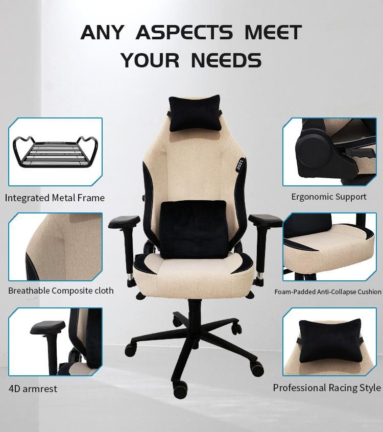 Swivel Adjustable Higt Back Gaming Office PC Chairs