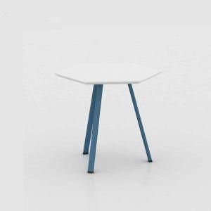 Round Wooden Discussion Negotiation Table