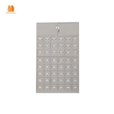 Hospital Use Steel Medicine Pharmacy 57 Drawers Cabinet in Hotsale