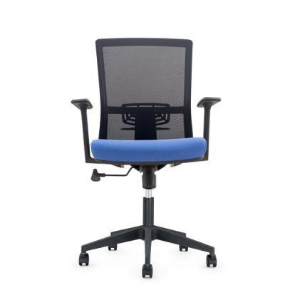 Morden Ergonomic Suits Hanger Blue Mesh Office Chair with Headrest