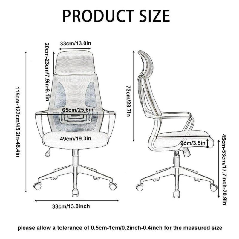 Best White Coated Frame Office 360 Swivel Chair for Home or Meeting Room