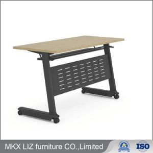 Popular Styl Metal Folding Training Table with Casters (FT002)